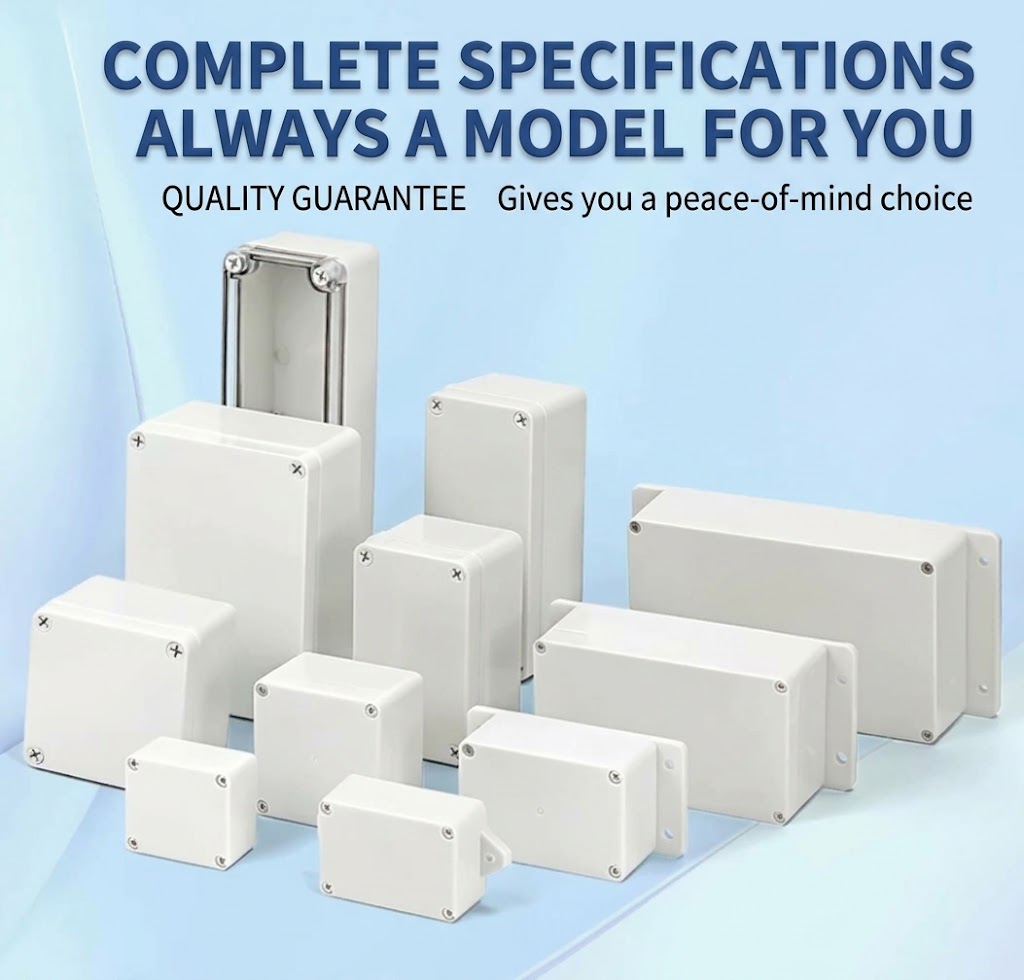 Complete Dimensional Models Overview - Compact to Extra Large Enclosures