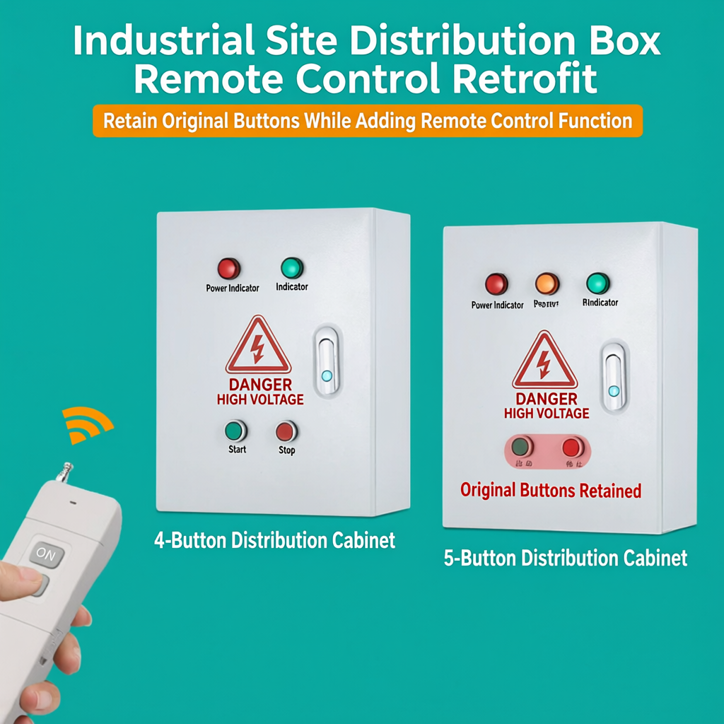 Dual-Control Operation Retaining Original Manual Push Buttons