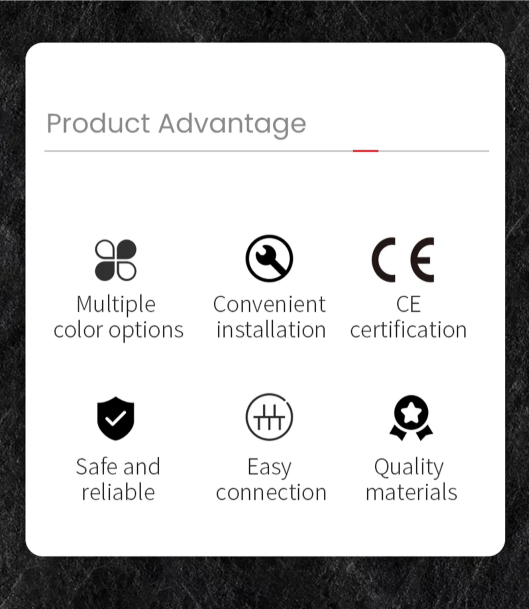 SLA2P Product Advantages - Multiple Options, Convenient Installation, CE Certified