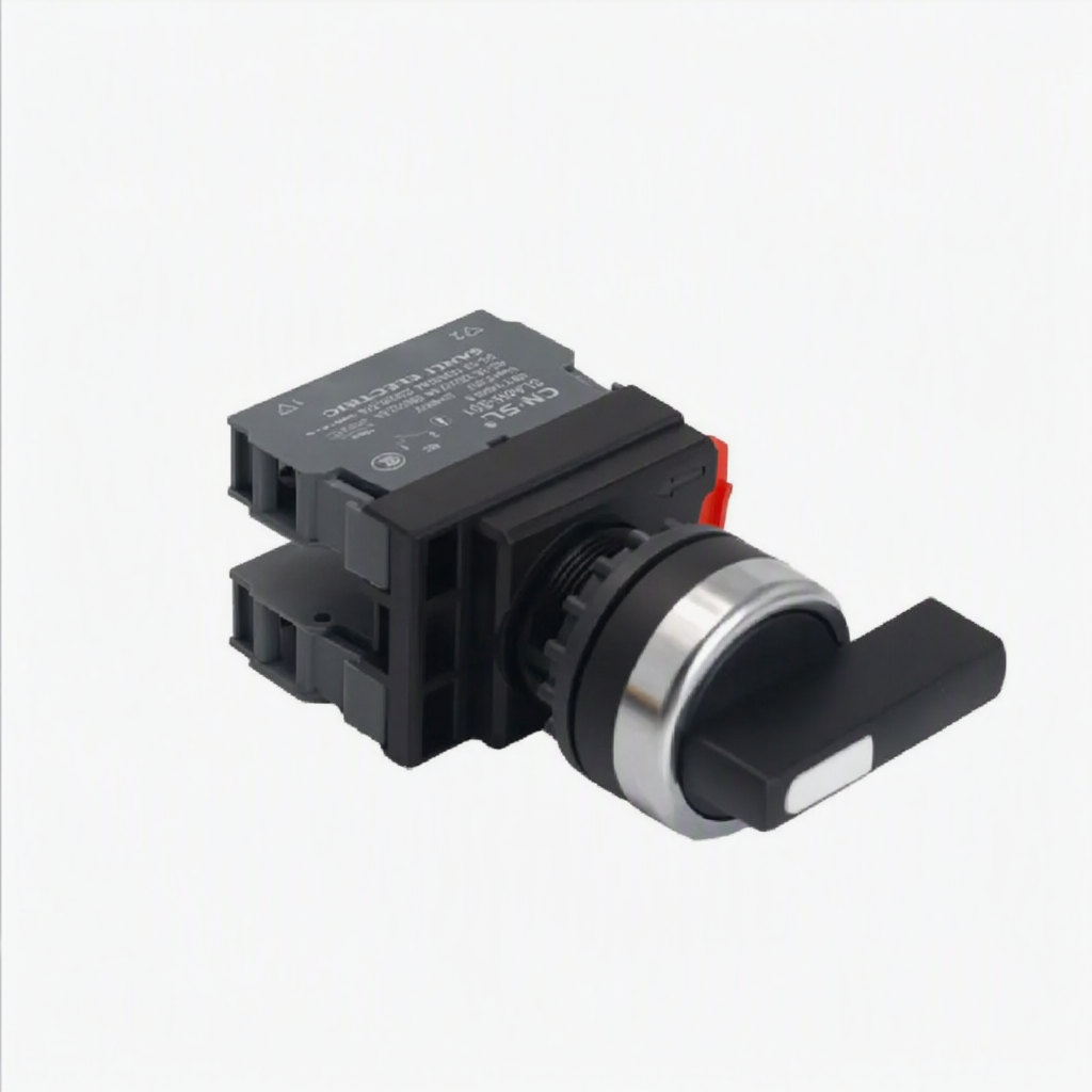SLA6H 22mm Selector Switch Front Isometric Perspective